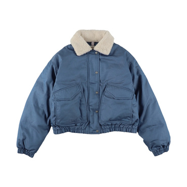 DENIM SHORT DOWN JACKET W