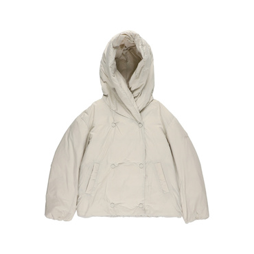 BIG HOODED DOWN JACKET W