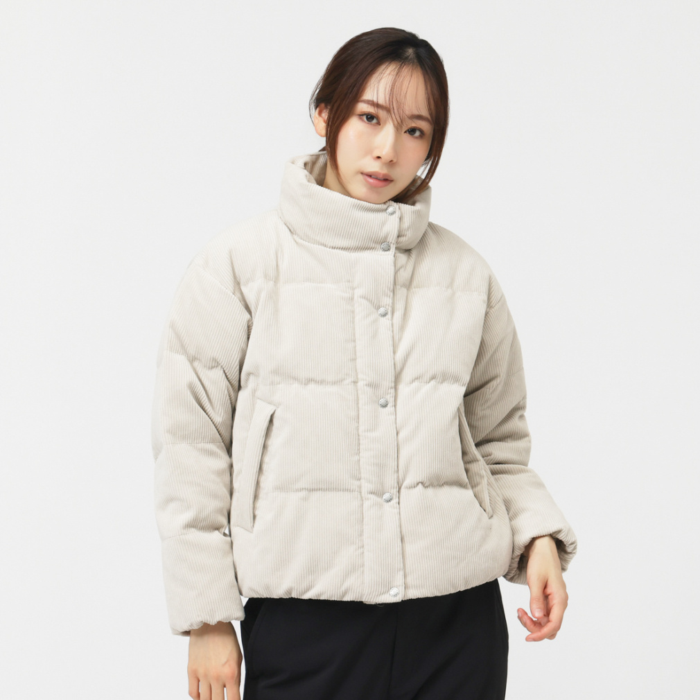 CORDUROY SHORT DOWN JACKET W｜Alpen Online