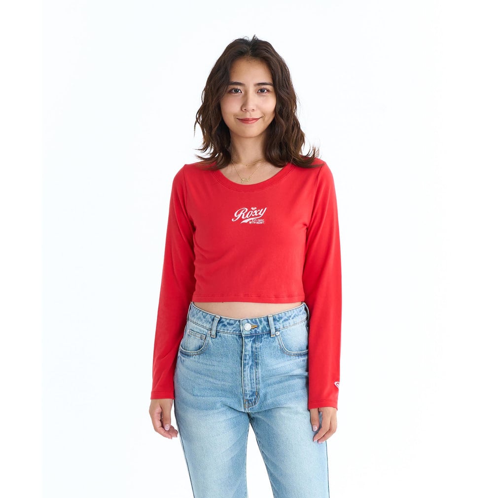 ロキシー レディース アウトドアカジュアル 長袖Tシャツ ROXY WITH