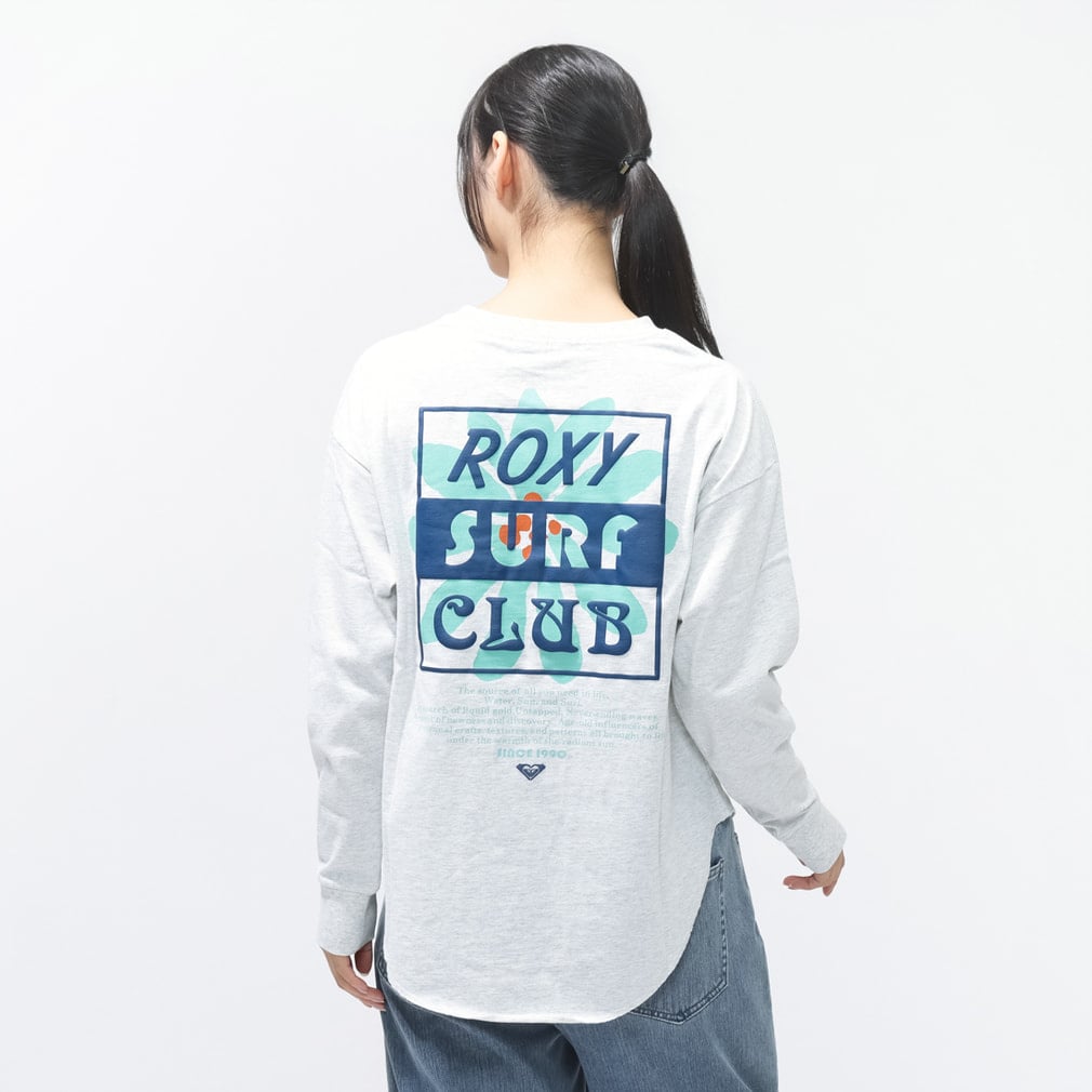 ロキシー レディース アウトドアカジュアル 長袖Tシャツ ALL NEED IN