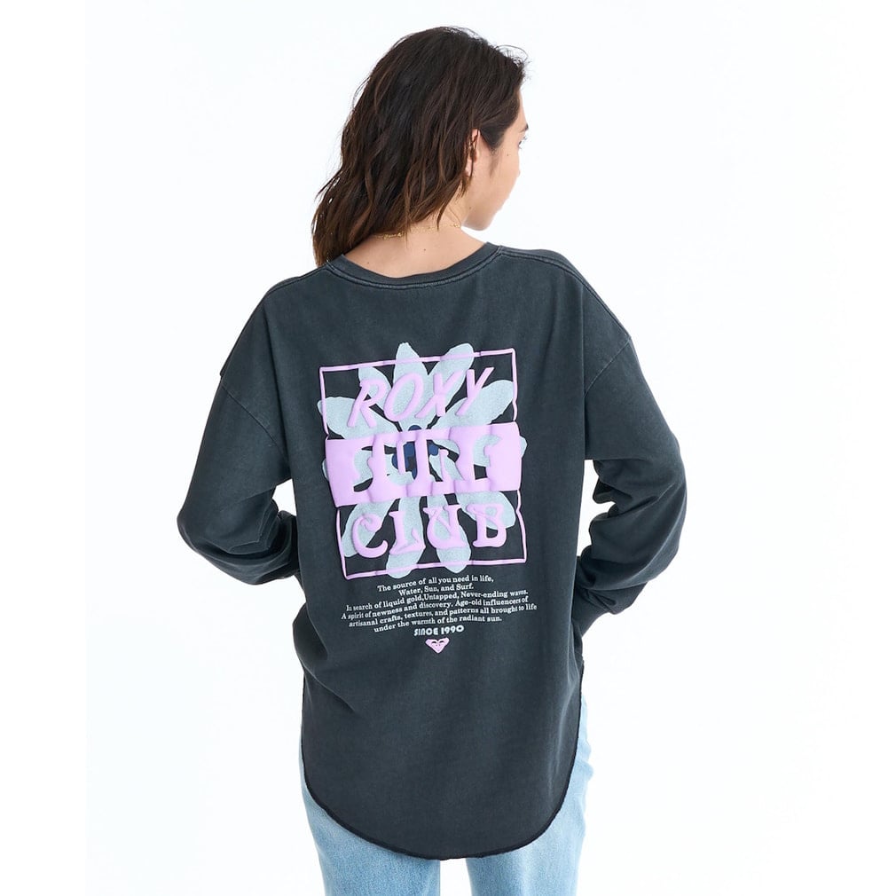ロキシー レディース アウトドアカジュアル 長袖Tシャツ ALL NEED IN