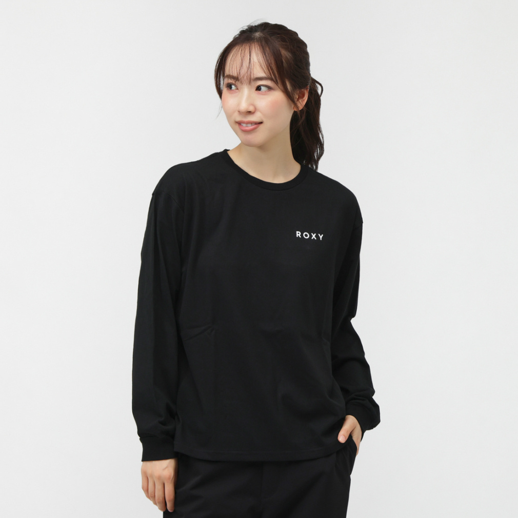 2025H~ LV[ fB[X AEghAJWA TVc HISTORICAL LOGO L/S TEE RLT254042 ROXY