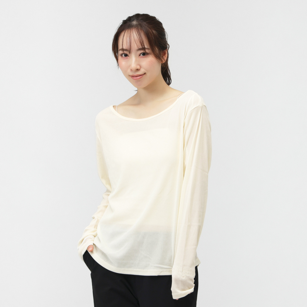 2025H~ LV[ fB[X AEghAJWA TVc WHATS IN YOUR HEART L/S TEE RDK254011 ROXY