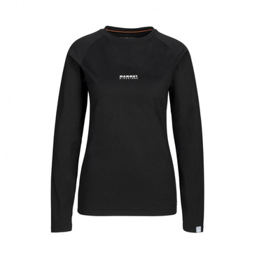キューディー ロゴ プリント ロングスリーブ Tシャツ アジアンフィット Women