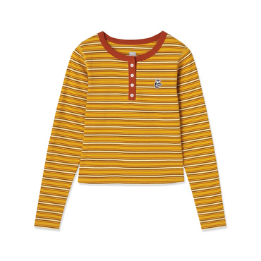 Stratum Rib Slim Henley Neck