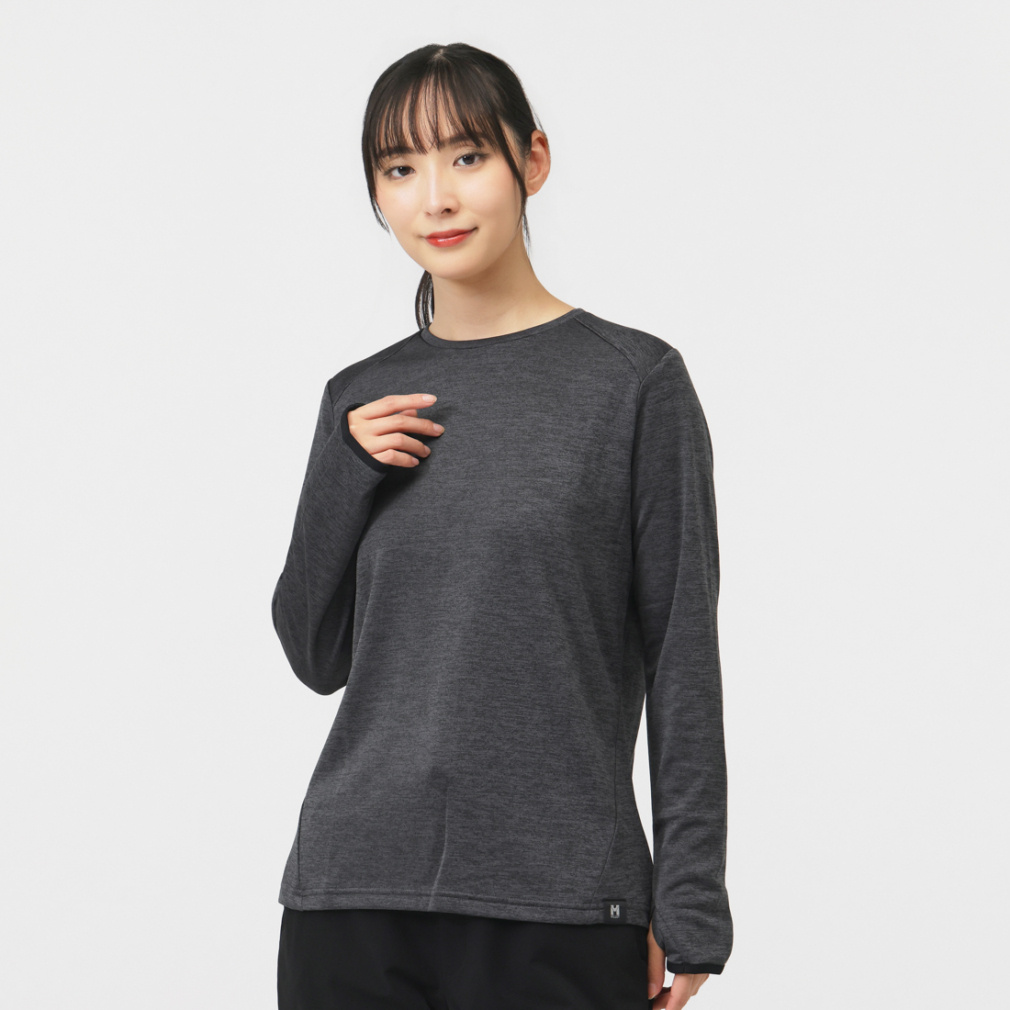 ミレー レディース トレッキング 長袖Tシャツ EIRA II CREW LS W