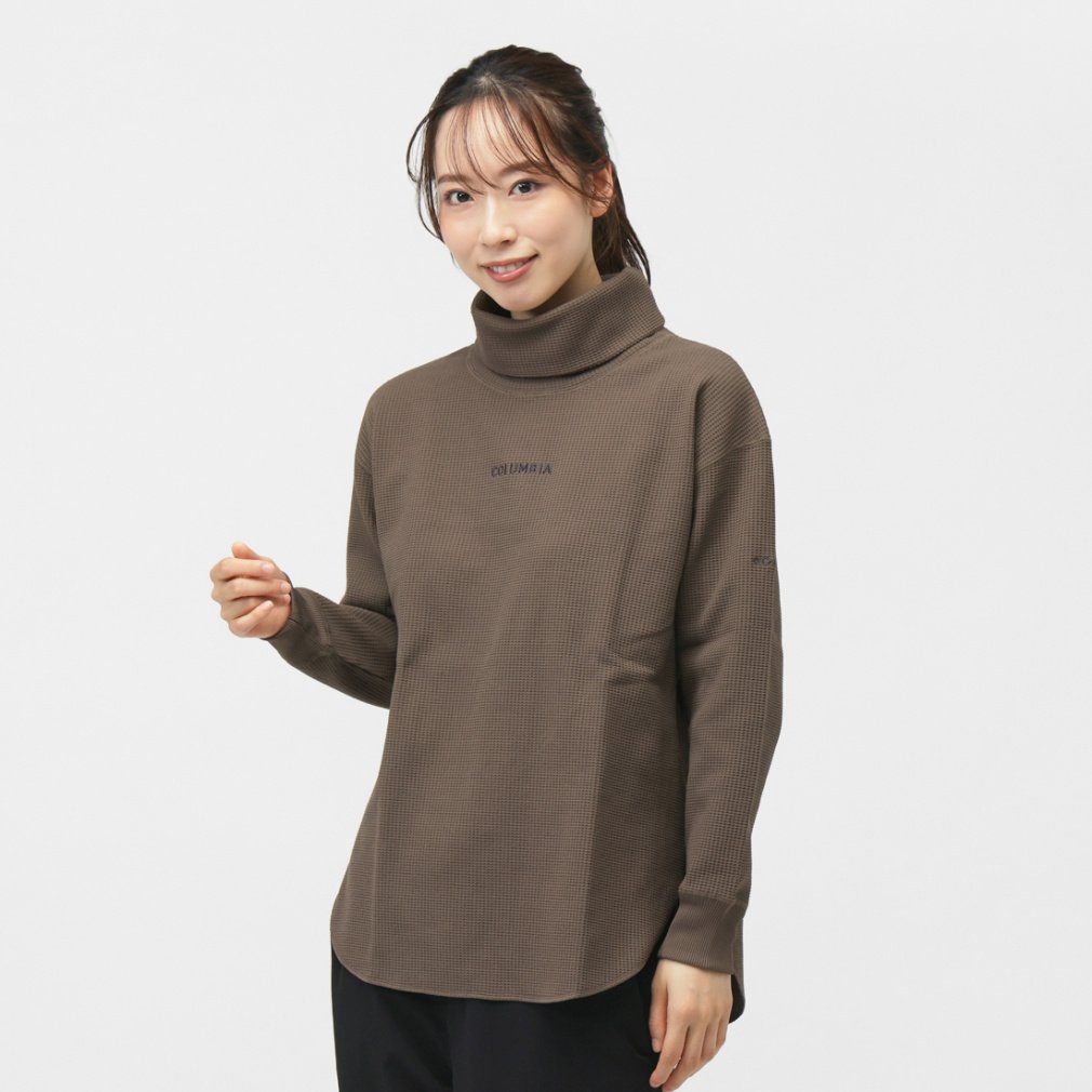 2025秋冬 コロンビア レディース アウトドアカジュアル 長袖Tシャツ