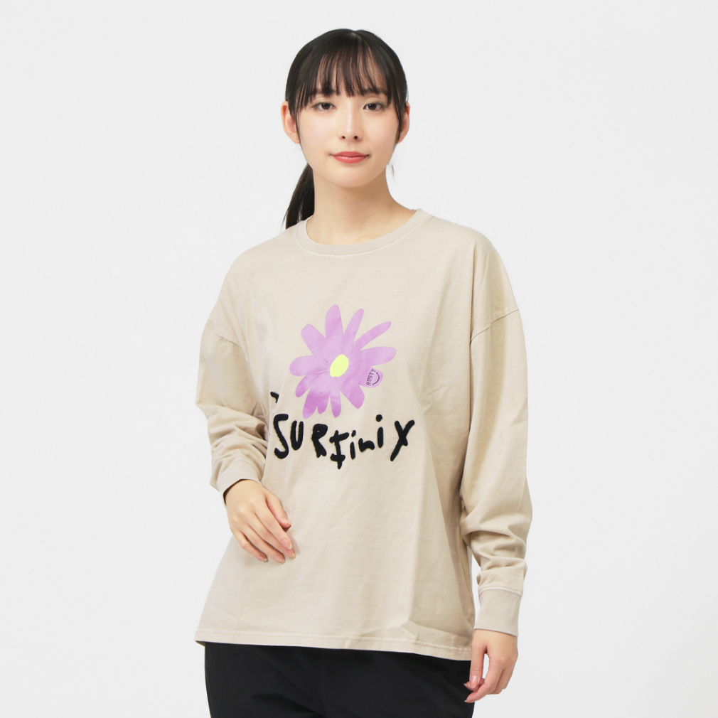 ラスティー レディース アウトドアカジュアル 長袖Tシャツ 955073