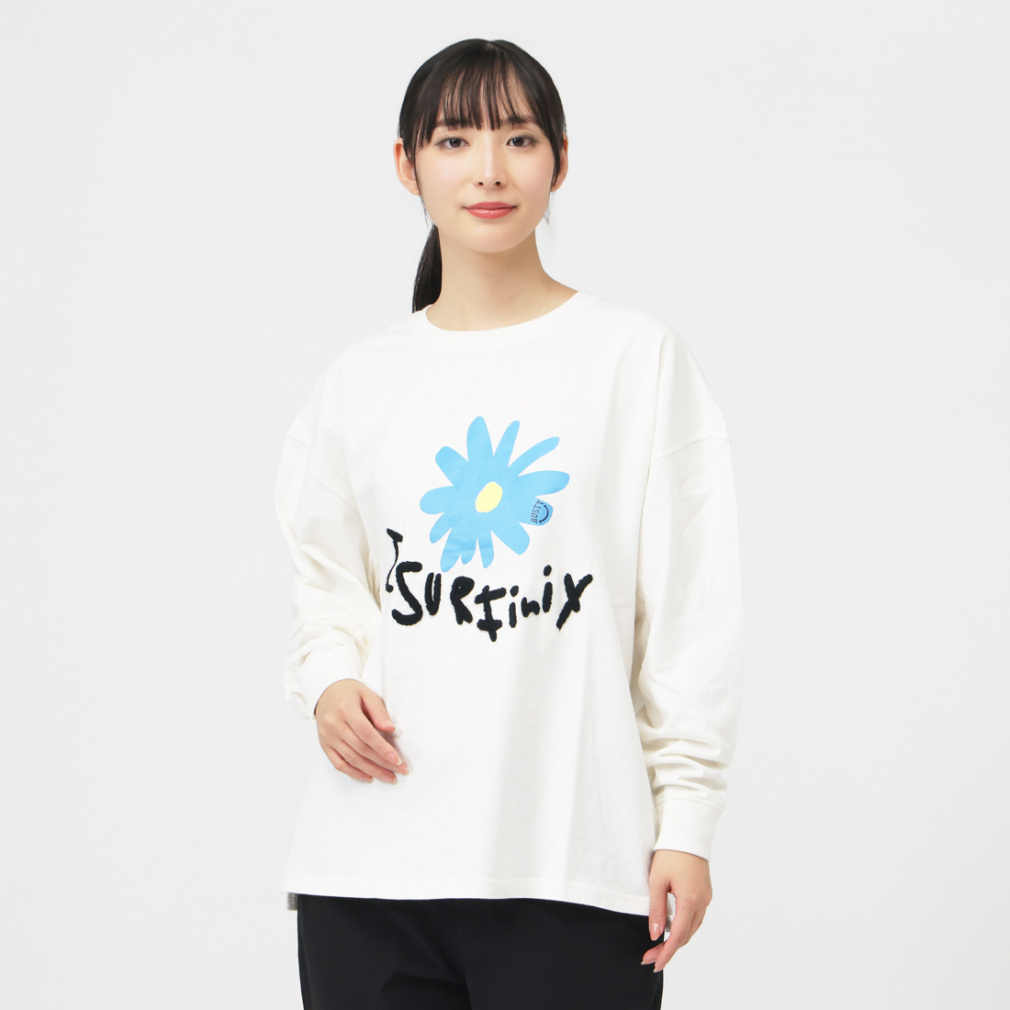 ラスティー レディース アウトドアカジュアル 長袖Tシャツ 955073