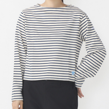 BOAT NECK L/S CROPPED P.O.