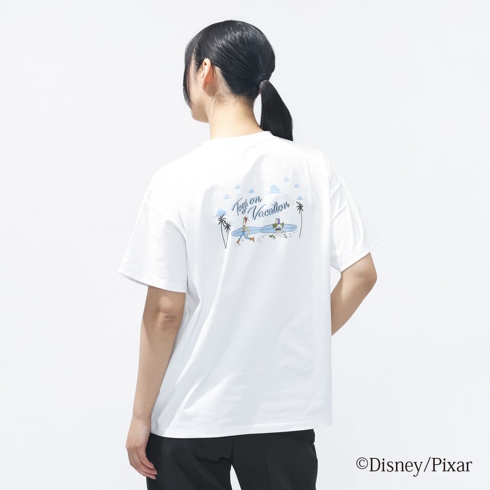 ディズニー レディース 半袖 Tシャツ UVカットドライグラフィックT