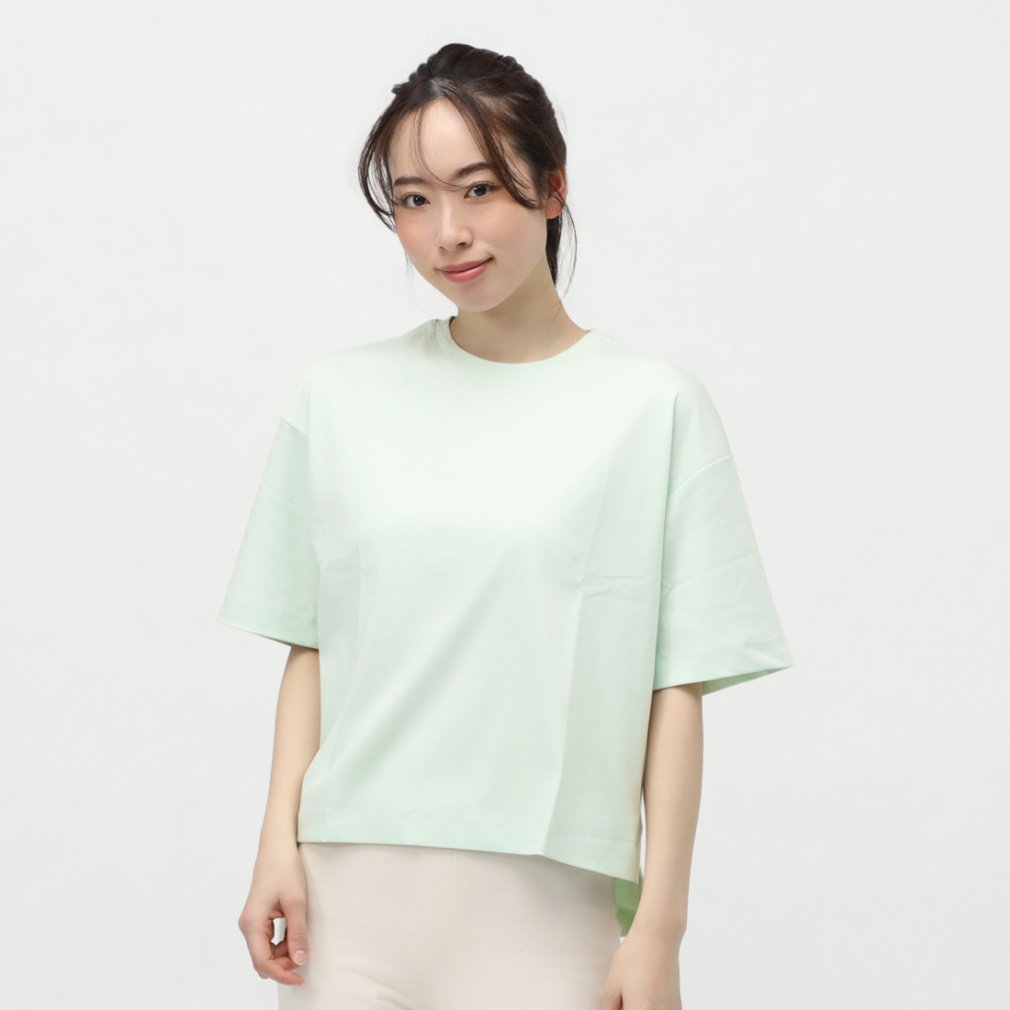 ティゴラ レディース 半袖 Tシャツ UVカットコットンオーバーサイズTシャツ TR-9C2005TS スポーツウェア TIGORA