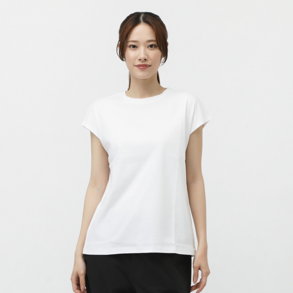 ティゴラ レディース 半袖 Tシャツ UVカットコットンフレンチスリーブTシャツ TR-9C2055TS スポーツウェア TIGORA