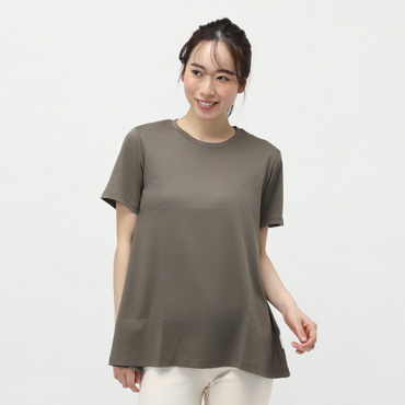 UVカットコットンAラインTシャツ