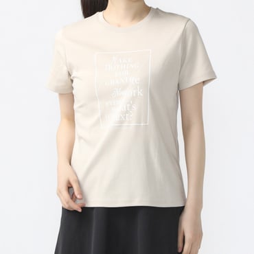 CVCスムースTシャツ タイポ