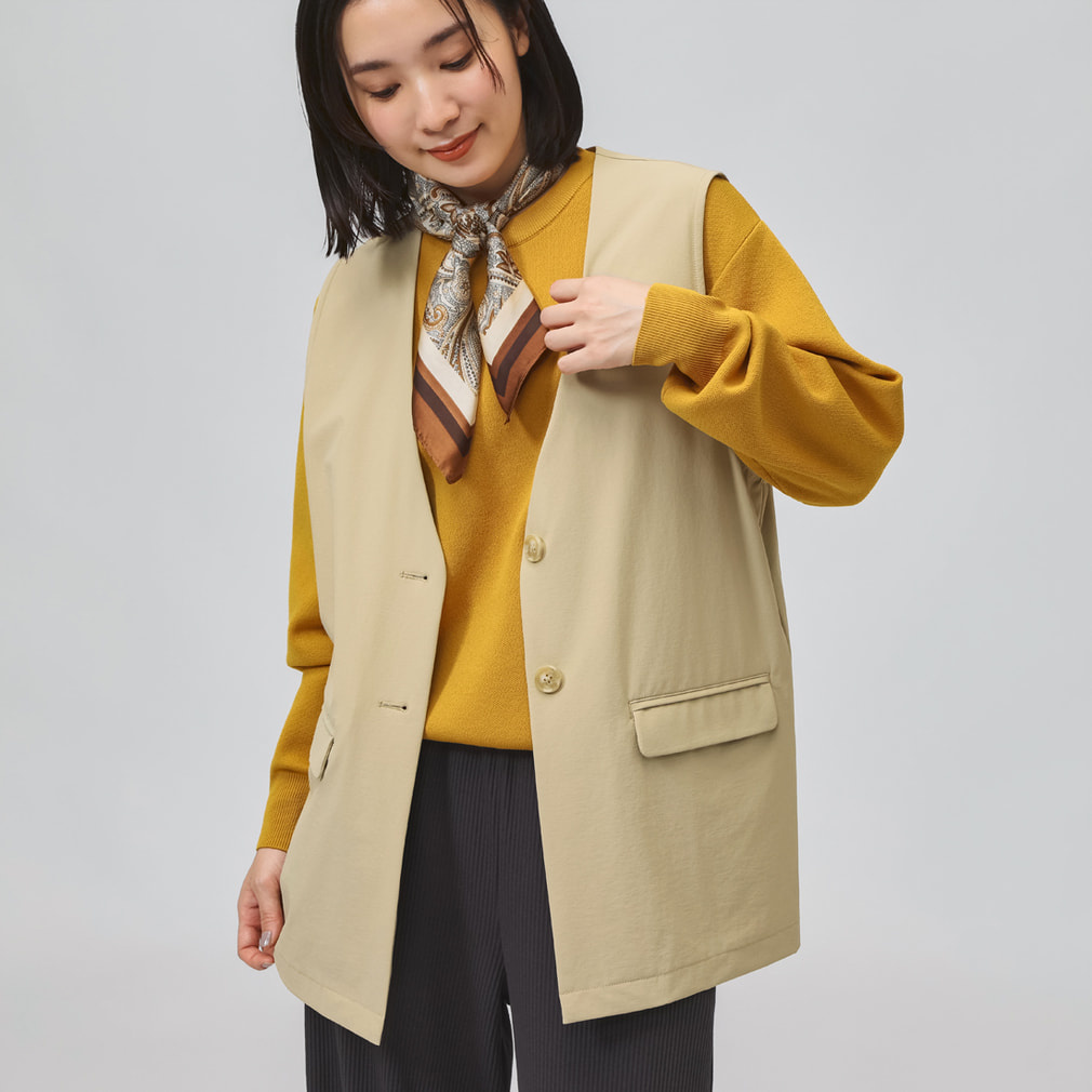 andwang ベージュトップス andwang ベージュトップス TOPS