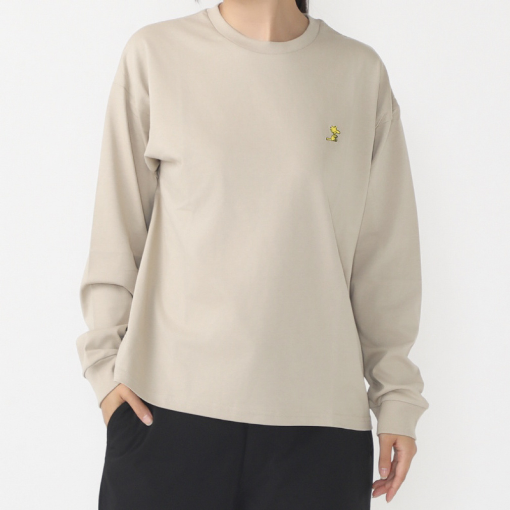 ピーナッツ スヌーピー レディース 長袖 Tシャツ ロングTシャツ TRPN-9C25154TL スポーツウェア PEANUTS SNOOPY