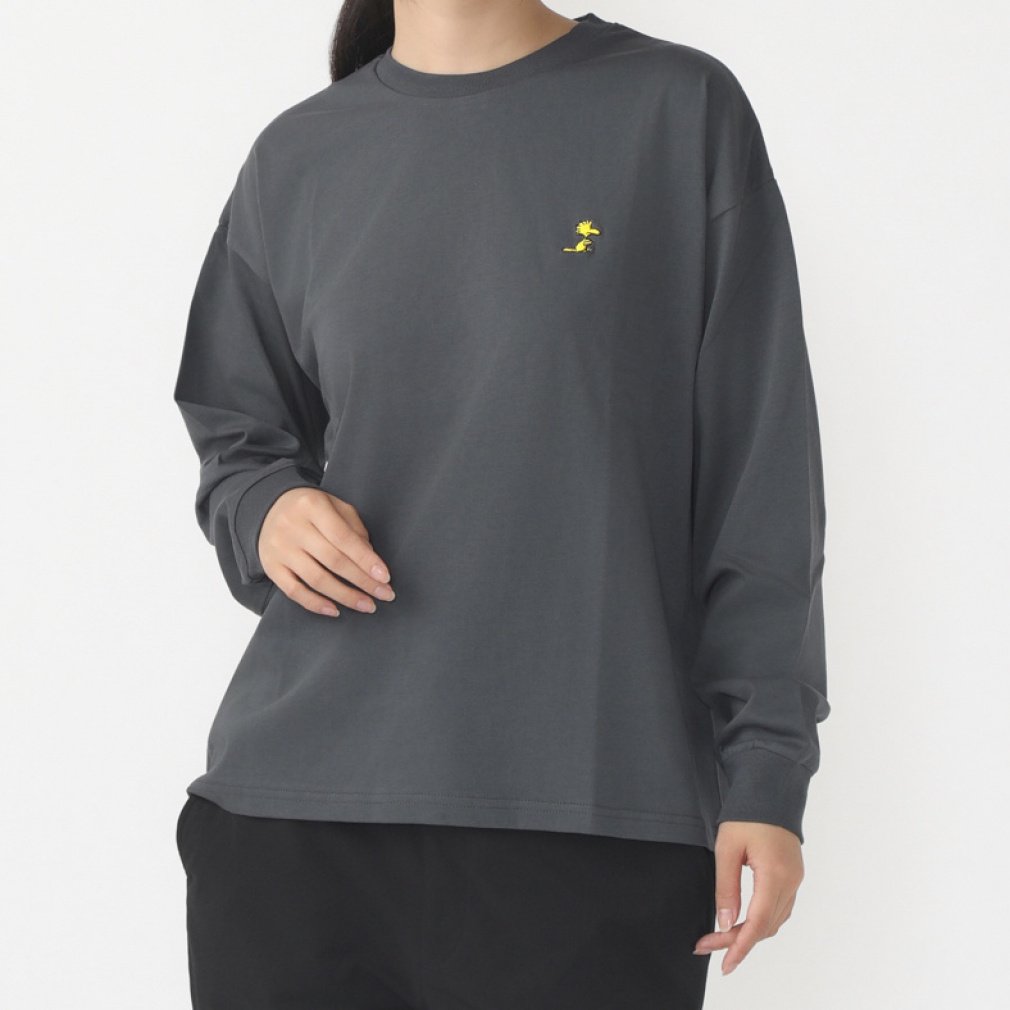 ピーナッツ スヌーピー レディース 長袖 Tシャツ ロングTシャツ TRPN-9C25154TL スポーツウェア PEANUTS SNOOPY