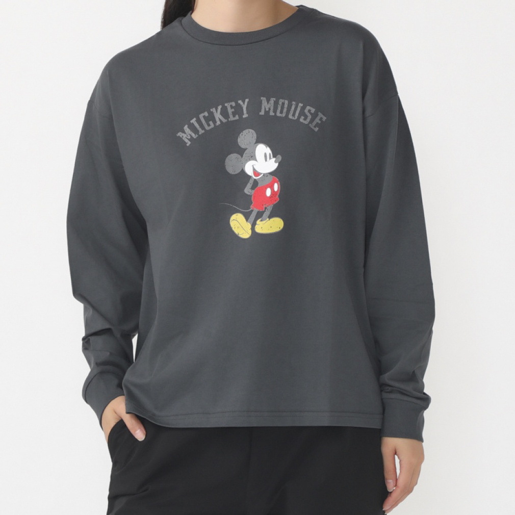ディズニー レディース 長袖 Tシャツ DN ロングTシャツ TRDN-9C25144TL スポーツウェア Disney