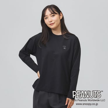 グラフィックロングTシャツ バックプリントPEANUT TIGORA