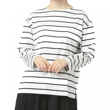 ボーダーロングTシャツ