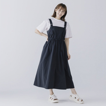UV撥水サロペットワンピース