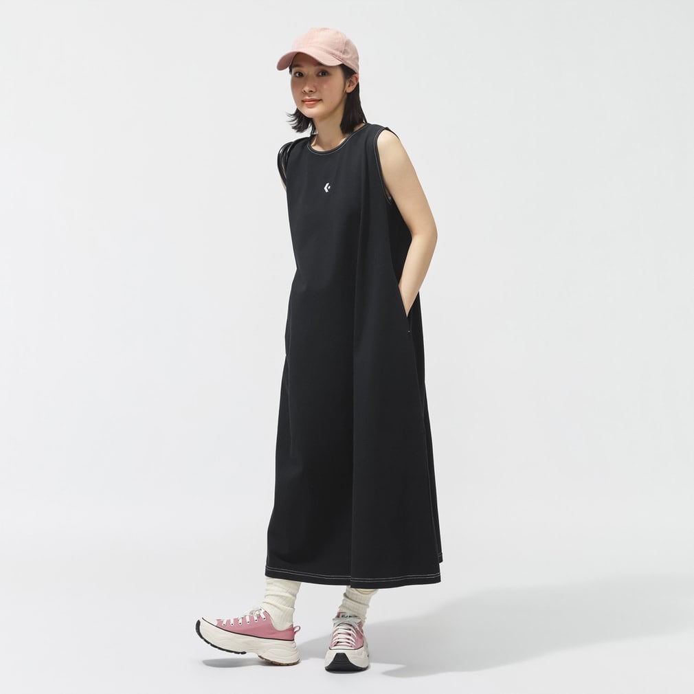 AP CS EB ONEPIECE L ワンピース(ブラック-S)