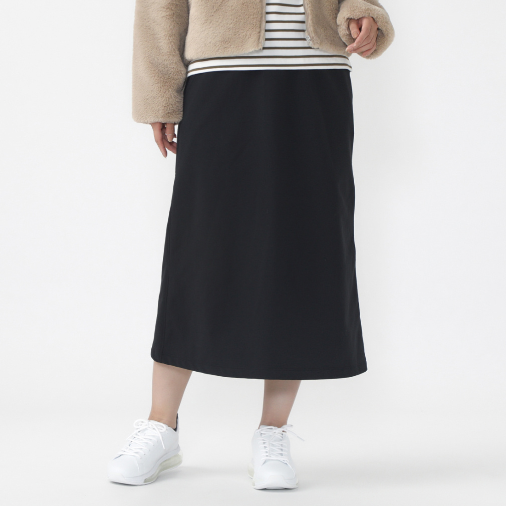 裏毛スウェットスカート