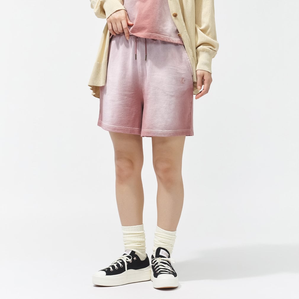 AP FADE SWEAT SHORTS L フェードスウェットショーツ(ピンク-S)