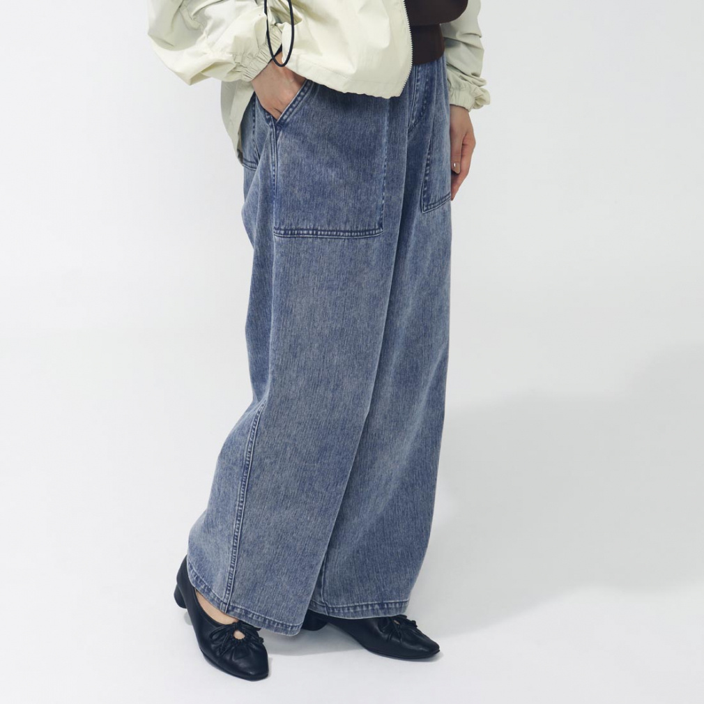 デニムワイドパンツ｜Alpen Online