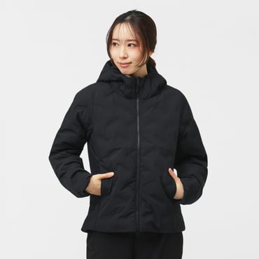 アルミ蓄熱パデッドフードジャケット THEMOLITE(R)使用