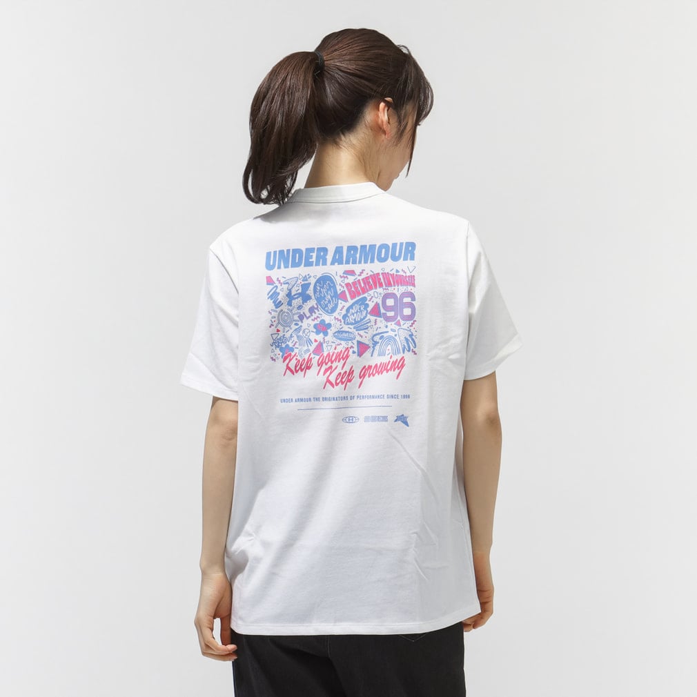 アンダーアーマー レディース 半袖 Tシャツ UAヘビーウエイト ショート