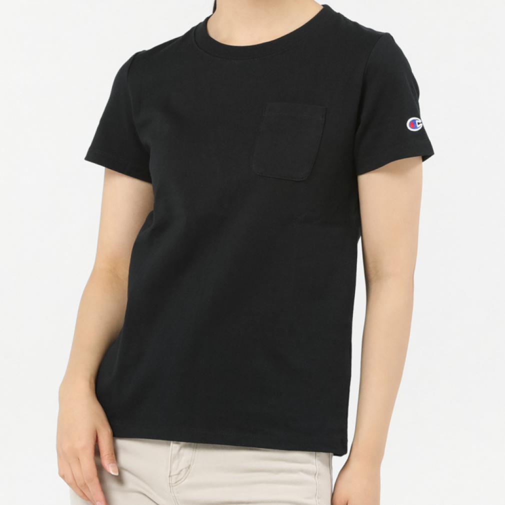 チャンピオン レディース 半袖 Tシャツ SHORT SLEEVE POCKET T-SHIRT CW-X336 スポーツウェア Champion