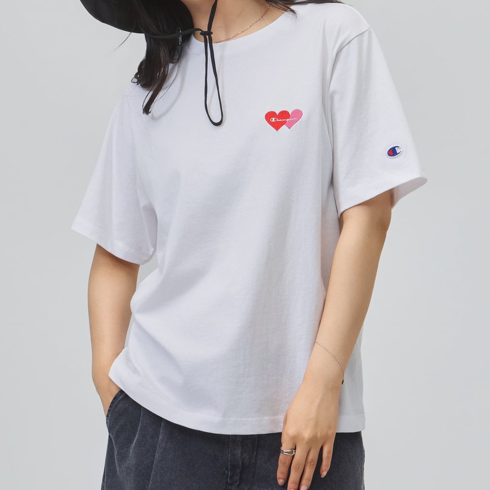 SHORT SLEEVE T-SHIRT(ホワイト-M)