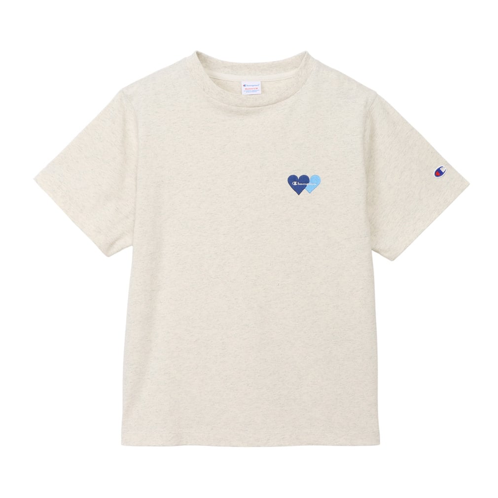 SHORT SLEEVE T-SHIRT(ペールグレー-M)