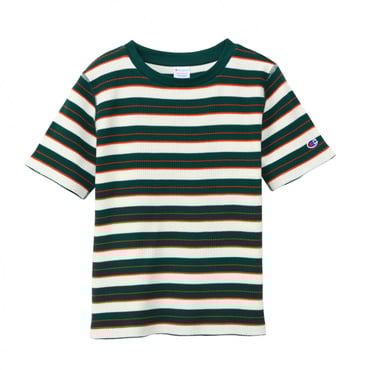 BORDER SHORT SLEEVE T-SHIRT