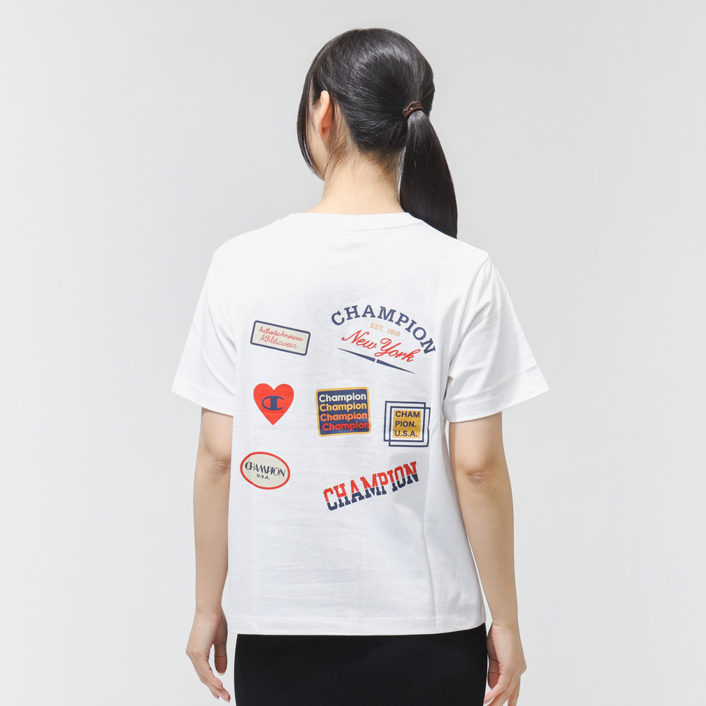 SHORT SLEEVE T-SHIRT(ホワイト-M)