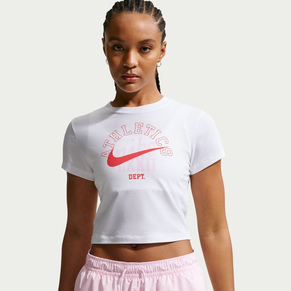 ナイキ レディース 半袖 Tシャツ ウィメンズ NSW CHLL KNT CROP OC8 S