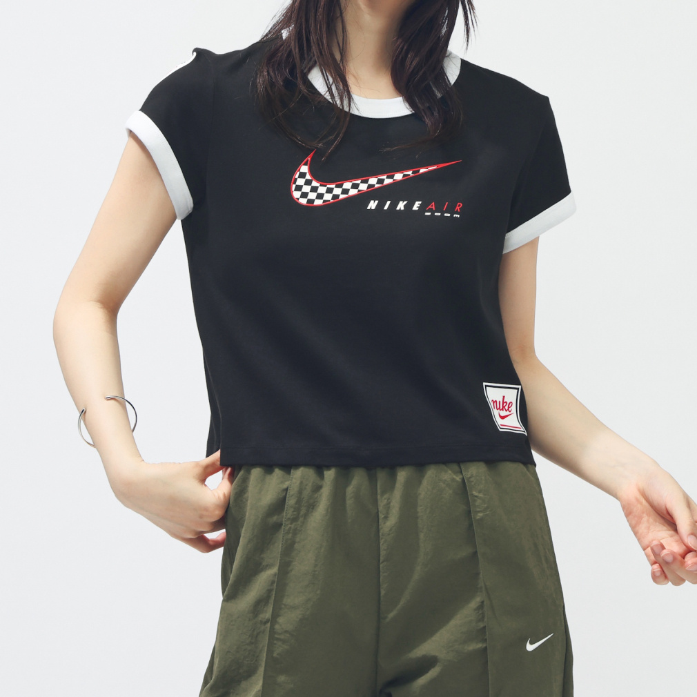 ウィメンズ NSW クラブMOTO RGR S/S Tシャツ(ブラック-S　レディス)