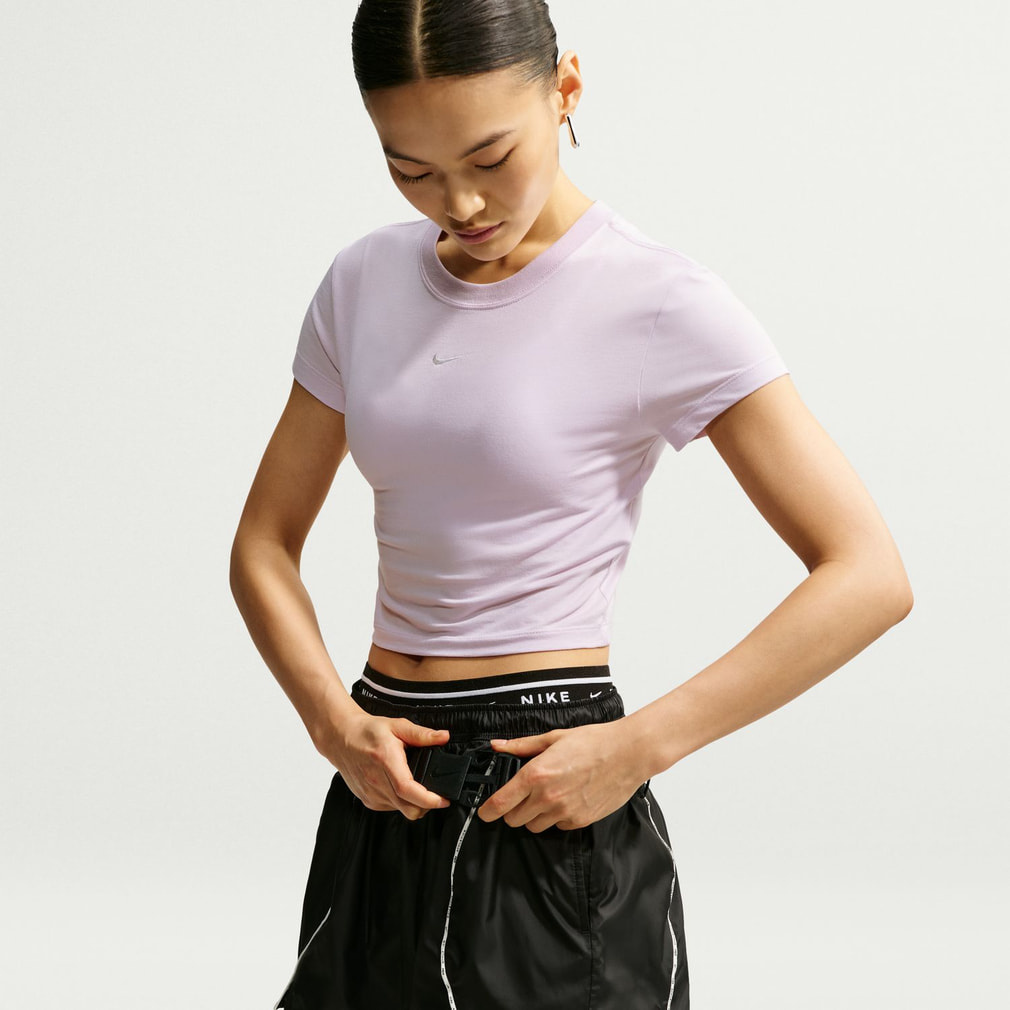 ウィメンズ NSW CHLL CRP S/S Tシャツ(ライラック-S)