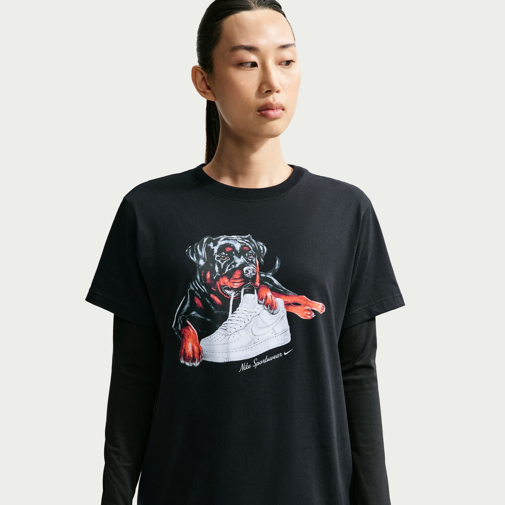 ナイキ レディース 半袖 Tシャツ ウィメンズ NSW CLSC BF SHDOG S/S T