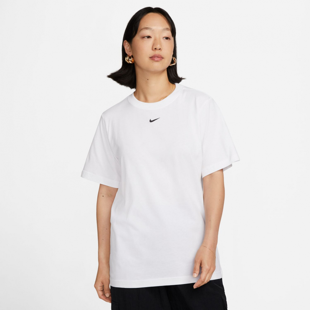 ウィメンズ NSW エッセンシャル フェニックス LBR S/S Tシャツ(ホワイト-S)