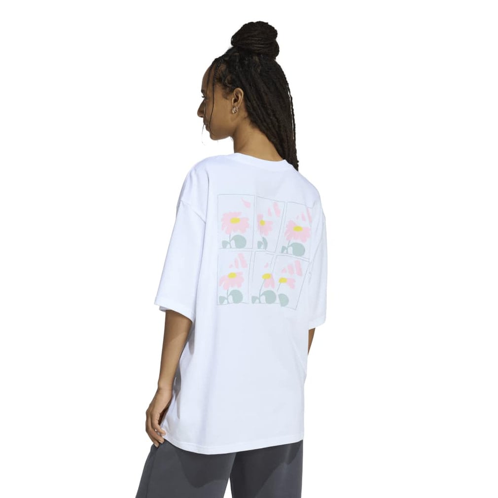 アディダス レディース 半袖 Tシャツ ソフトサイド オーバーサイズ