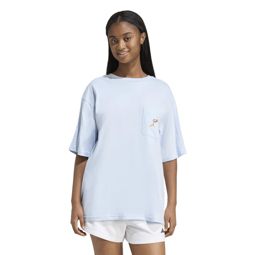 アディダス レディース 半袖 Tシャツ サマー ドリンク グラフィック T