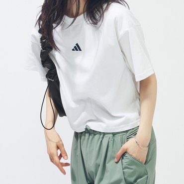 W LUX CA クロップドTシャツ AP