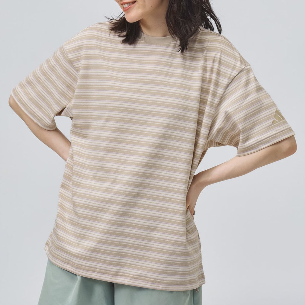 アディダス レディース 半袖Tシャツ スタジアム クローム オーバー