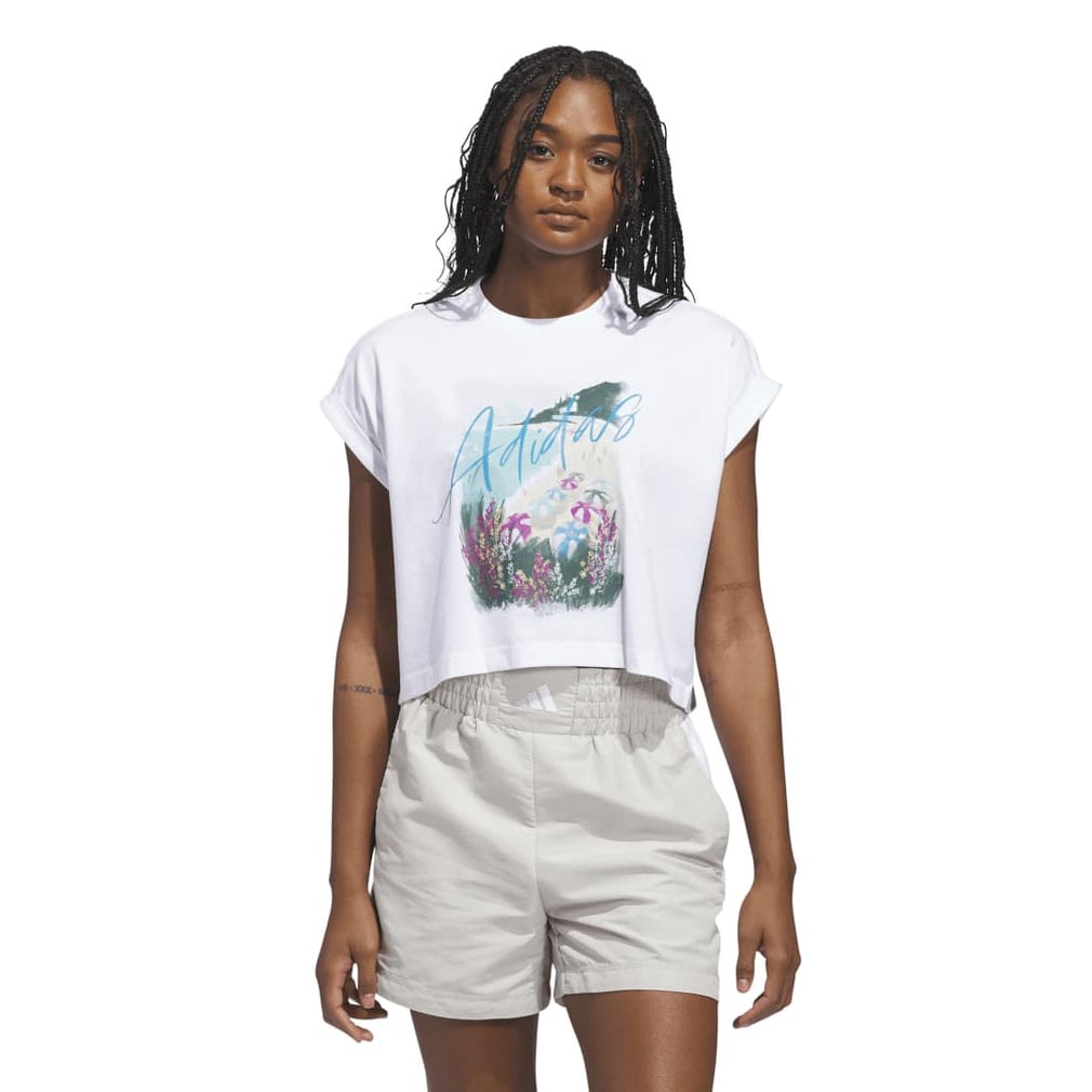 アディダス レディース 半袖 Tシャツ サマー ロマンス グラフィック T