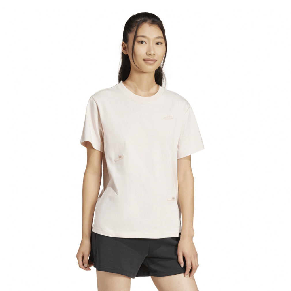 アディダス レディース 半袖 Tシャツ ラウンジ サンダルグラフィック