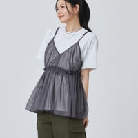 アルペン 2-in-1 キャミソール 半袖Tシャツ